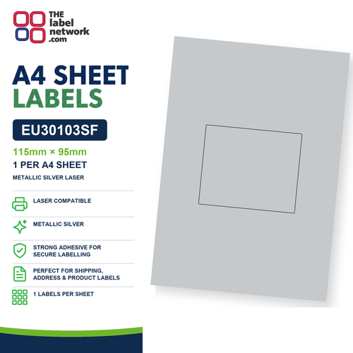 EU30103SF A4 Labels 115 x 95mm