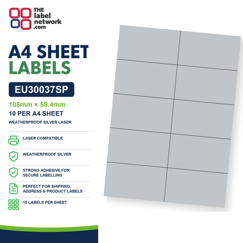 EU30037SP A4 Labels 105 x 59mm