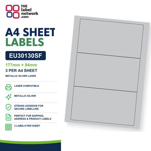 EU30130SF A4 Labels 177 x 94mm
